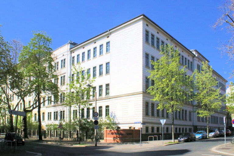 Erich Zeigner Schule Plagwitz ehem V Höhere Bürgerschule Stadt