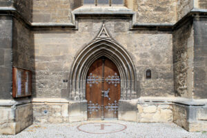 Portal an der Moritzkirche in Naumburg