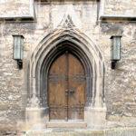 Portal an der Moritzkirche in Naumburg