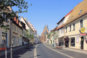 Breite Straße in Delitzsch