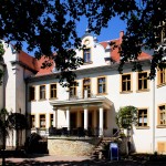 Schloss Löpitz, Parkansicht