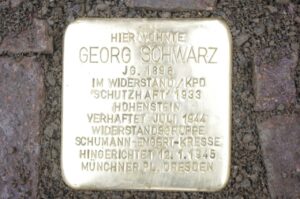 Stolperstein für Georg Schwarz