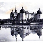 Jagdschloss Moritzburg, Postkarte vor 1945, Brück & Sohn Meißen